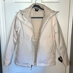 NWOT The North Face Carto Triclimate 3-in-1 Long Sleeve Hooded Jacket